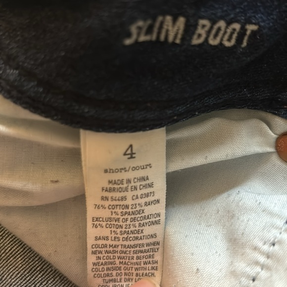 American Eagle low rise slim boot jean - Picture 4 of 4